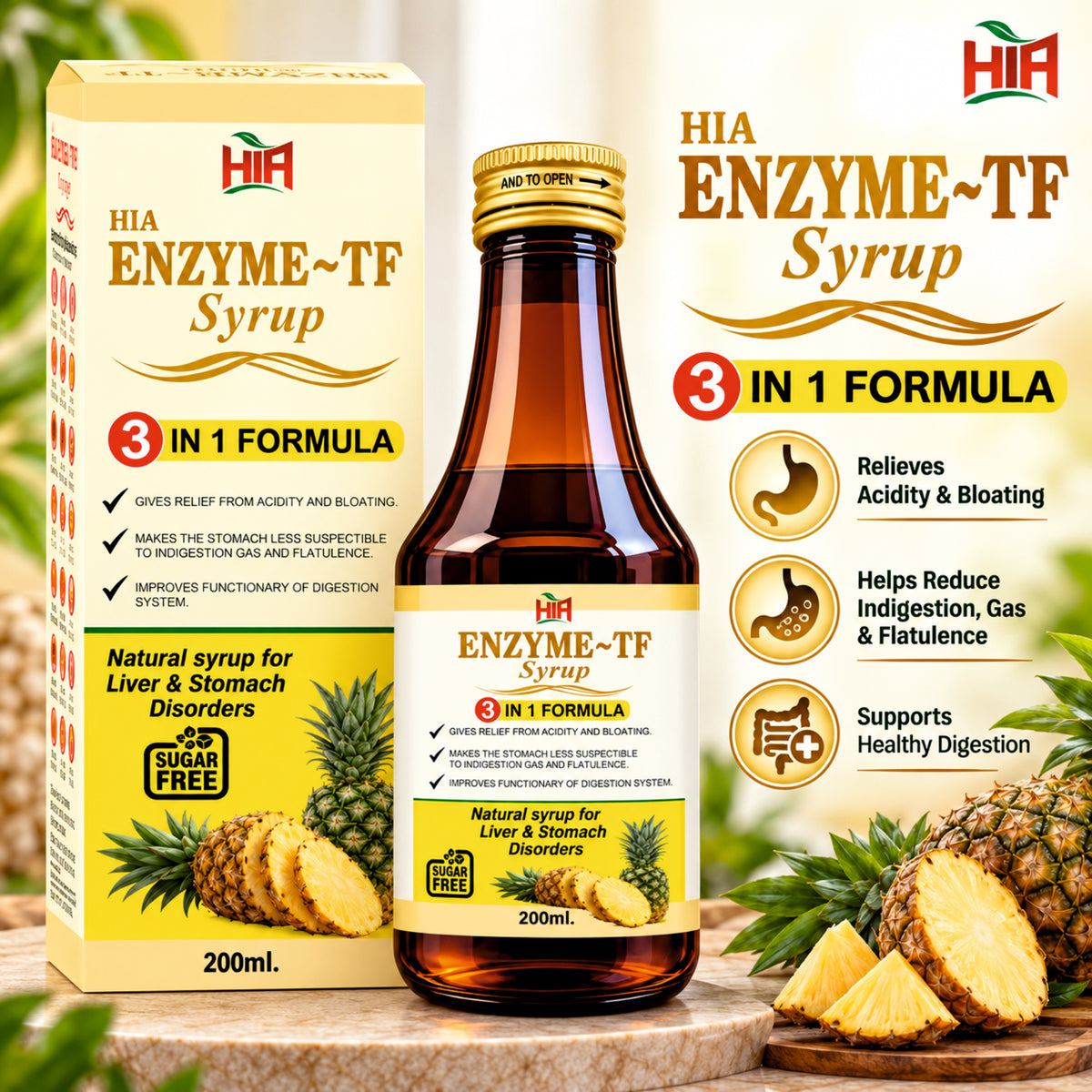 Enzyme-TF Syrup – 200ml