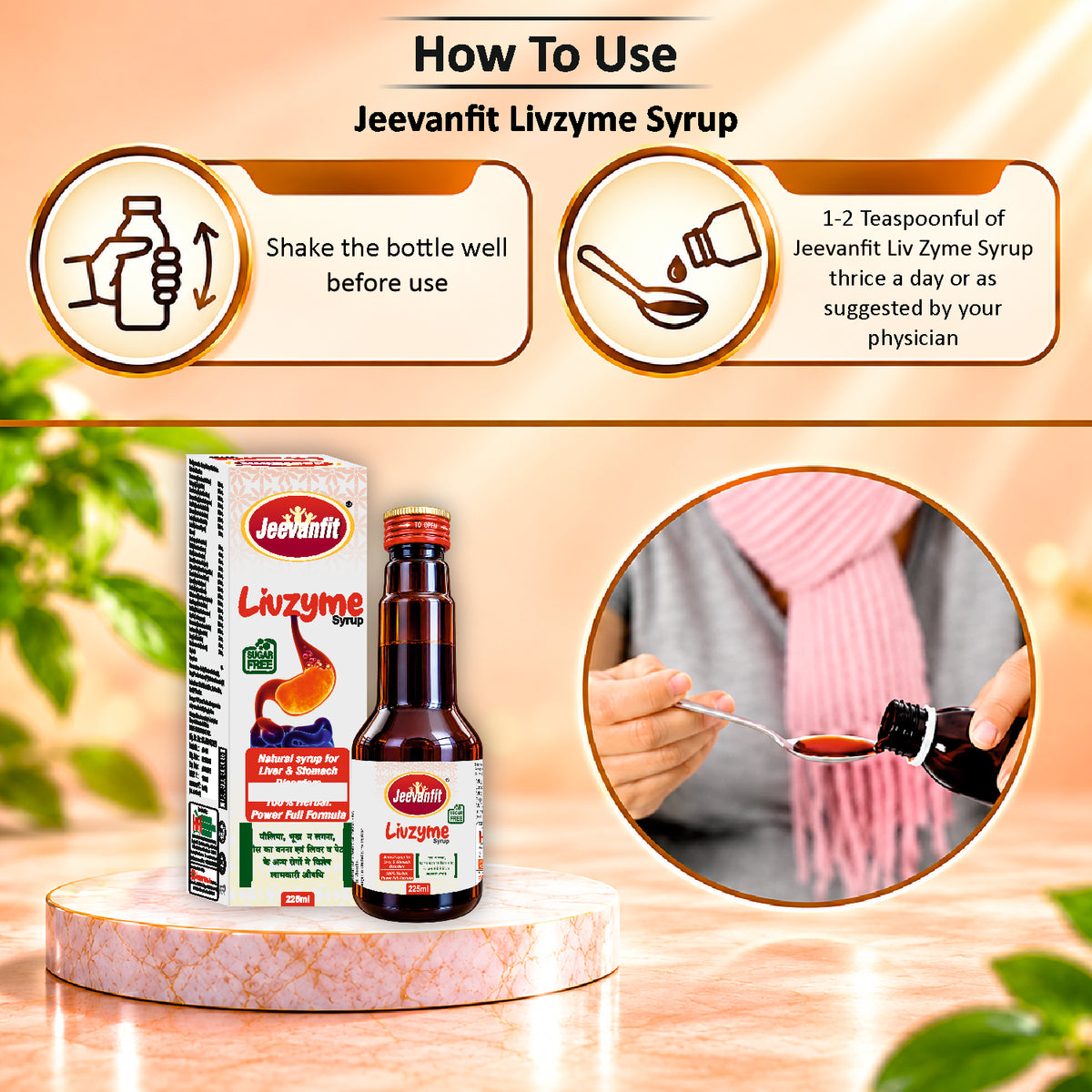 Jeevanfit Livzyme Syrup