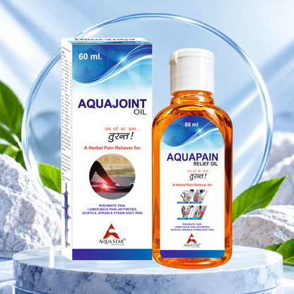 Aqua Joint Oil 60 ml – Ayurvedic Herbal Pain Relief Massage Oil