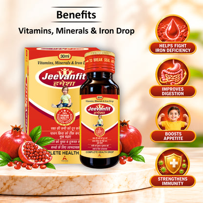 Jeevanfit Hamesha Vitamins, Minerals & Iron Drops