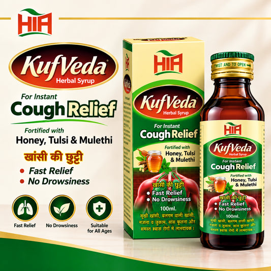 KufVeda Herbal Syrup – 100ml