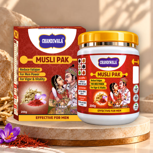 Chandiwala Musli Pak – Ayurvedic Herbal Formulation for Men (200g)