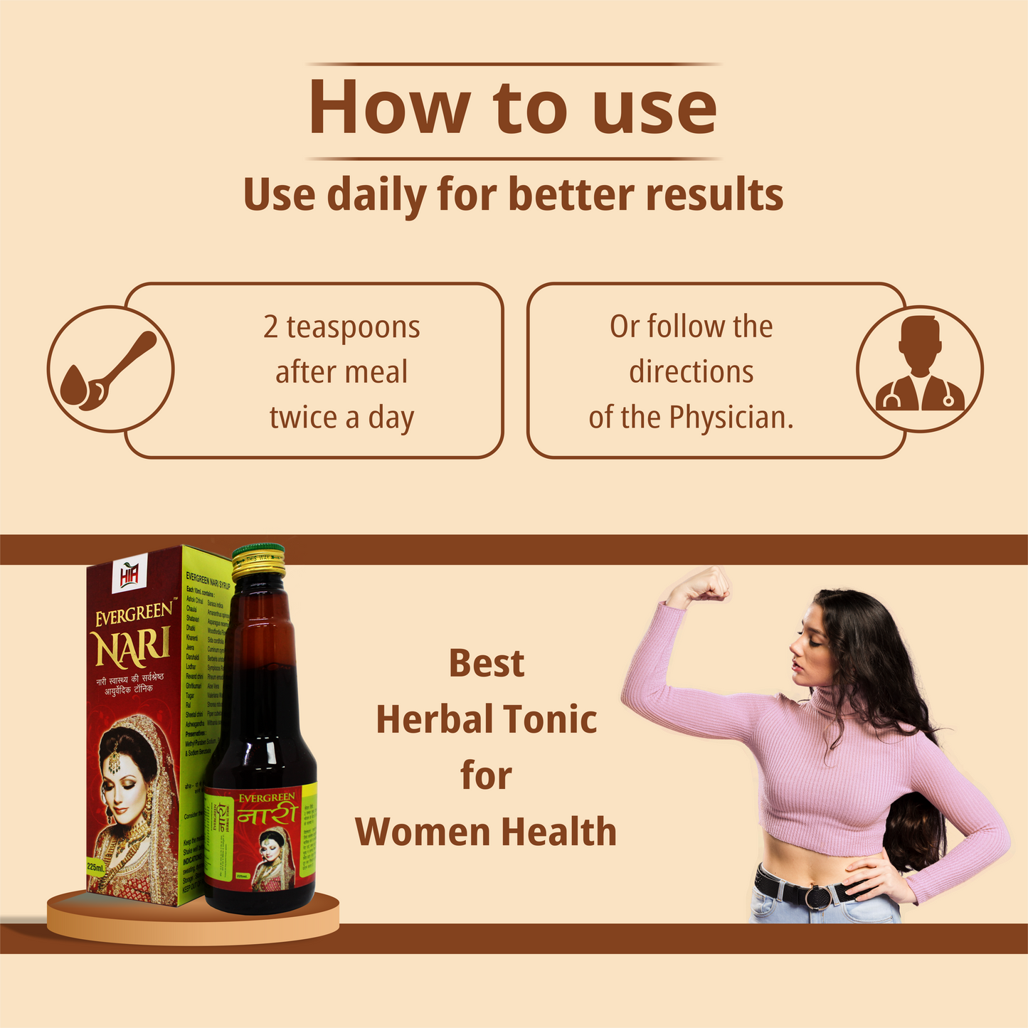 Evergreen Nari Syrup - HIA