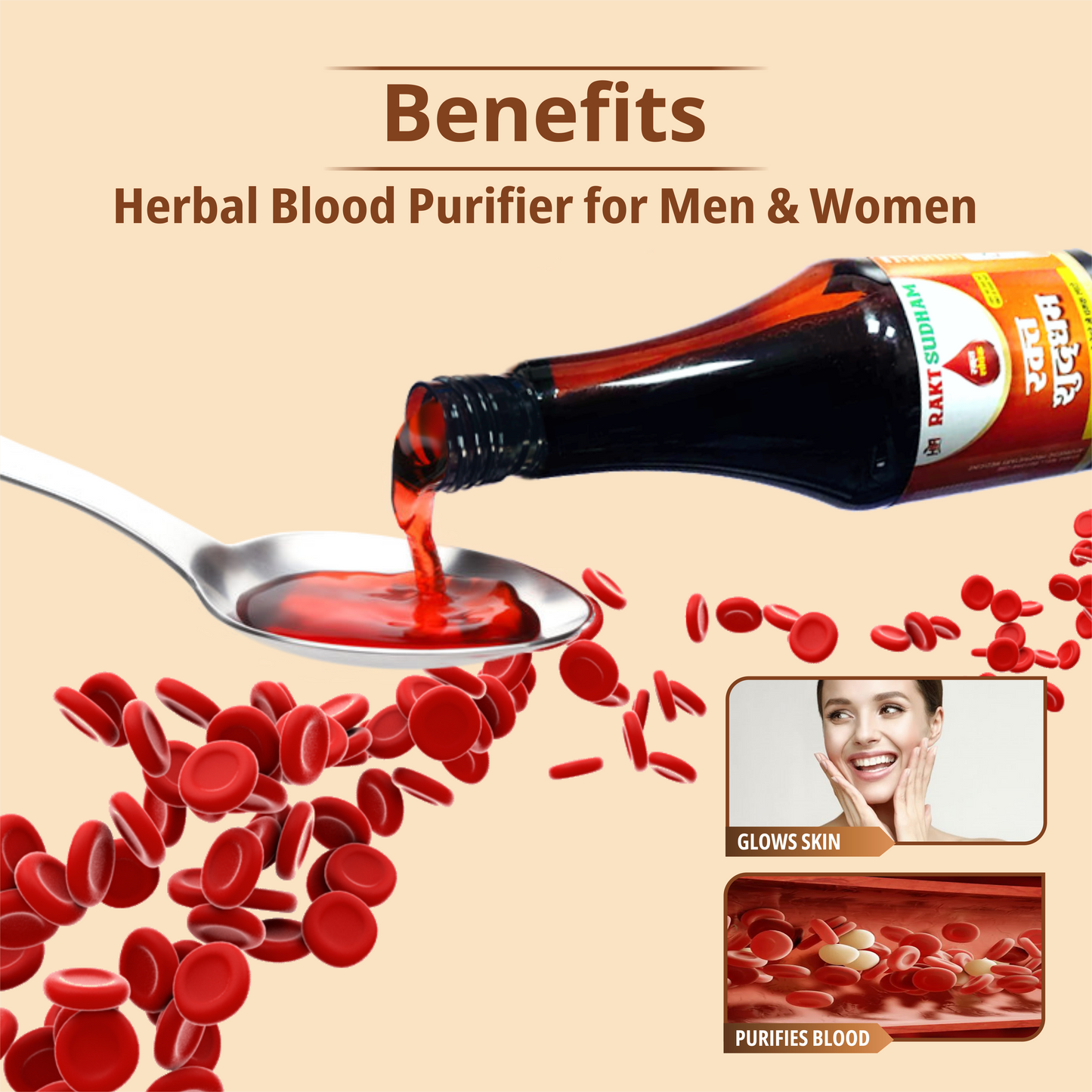 Blood Purifier for Healthy & Clear skin , made with Ayurvedic Ingredients
