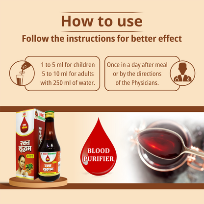  Blood Purifier for Healthy & Clear skin , made with Ayurvedic Ingredients