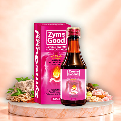 Zymo Good Syrup 200 ml – Sugar-Free Herbal Enzyme & Antacid Syrup
